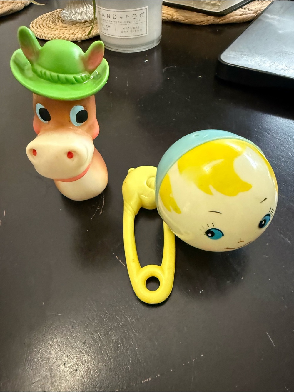 Vintage baby toys lot of 3